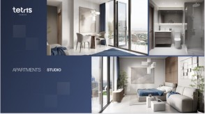 Dubai, Jumeirah Village, Tetris Tower, 2 soban apartman, 65 m2 (prodaja)