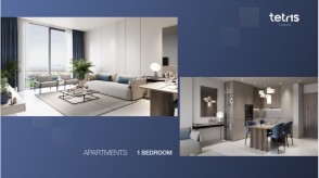 Dubai, Jumeirah Village, Tetris Tower, 2 soban apartman, 65 m2 (prodaja)