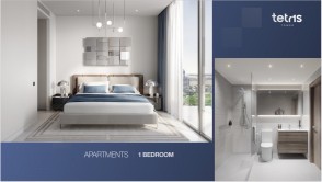 Dubai, Jumeirah Village, Tetris Tower, 2 soban apartman, 65 m2 (prodaja)