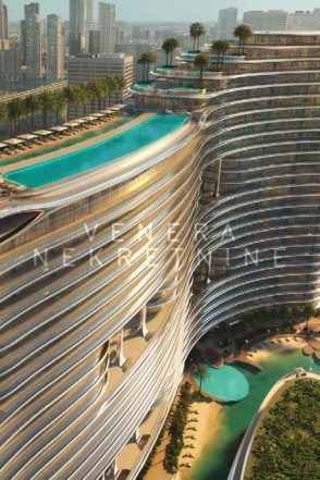 Dubai, Binghatti Aquarise (Business Bay), 3 soban stan 70 m2