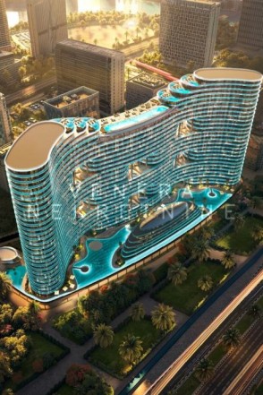 Dubai, Binghatti Aquarise (Business Bay), 4 soban stan 80 m2